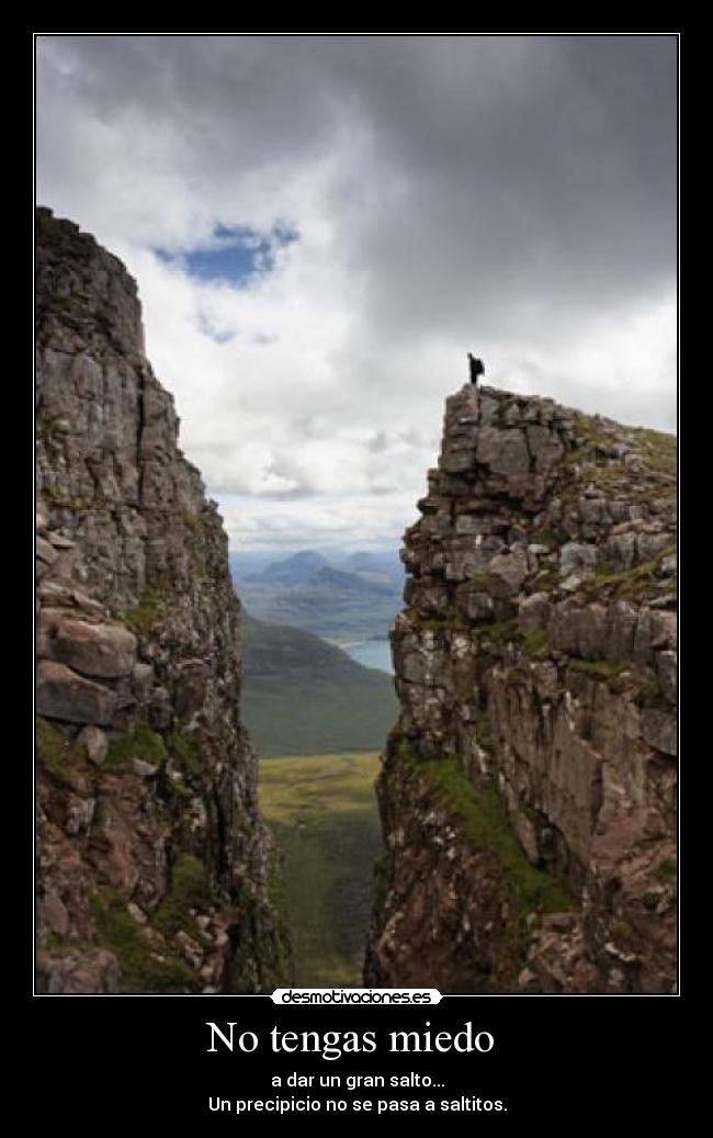 No tengas miedo -