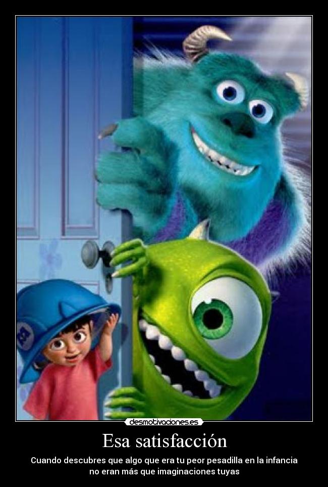 carteles miedo infancia tipico desmotivaciones