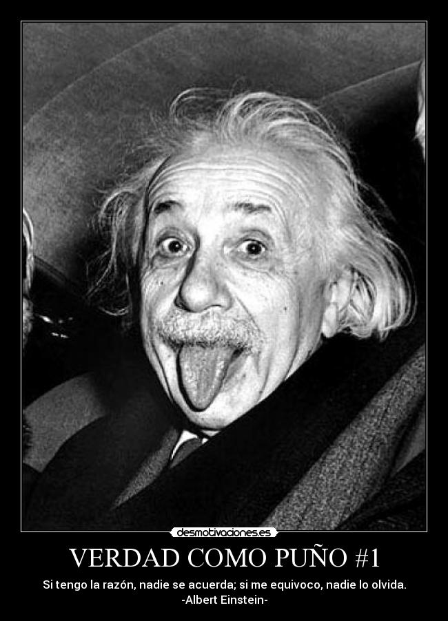 VERDAD COMO PUÑO #1 -