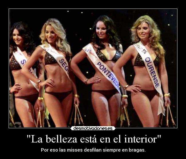 La belleza está en el interior - 