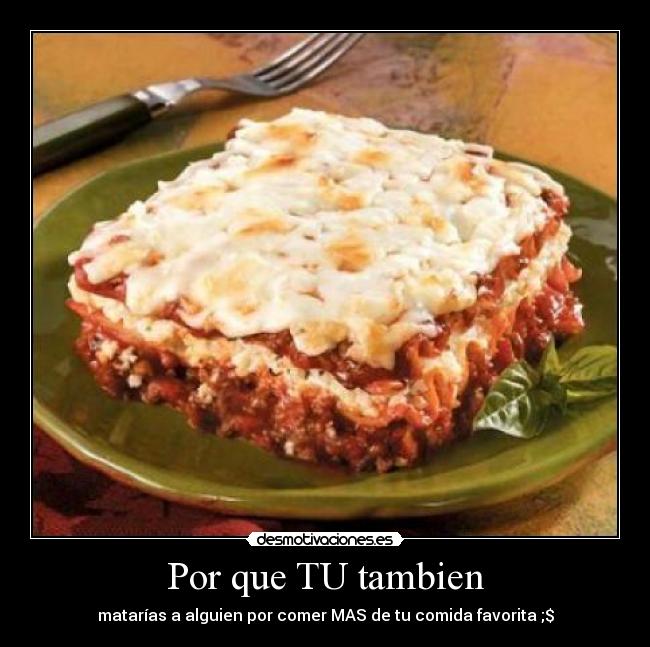 Por que TU tambien -