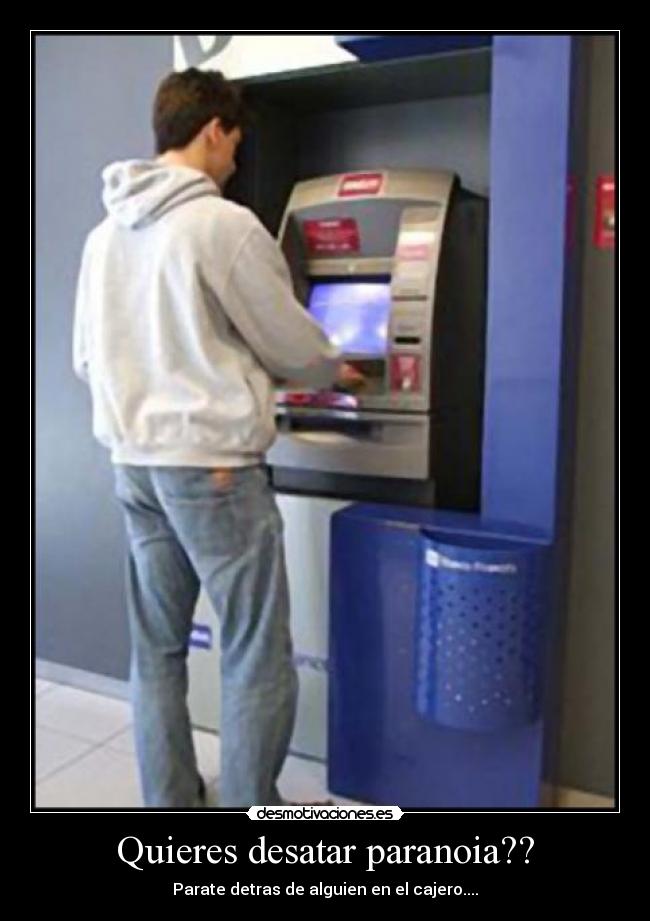 Quieres desatar paranoia?? - 