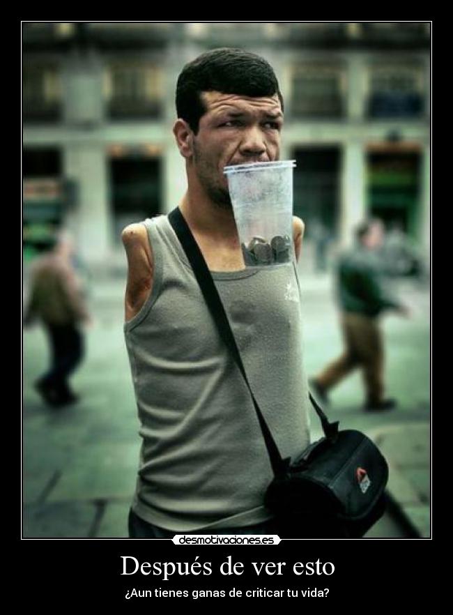 Después de ver esto -