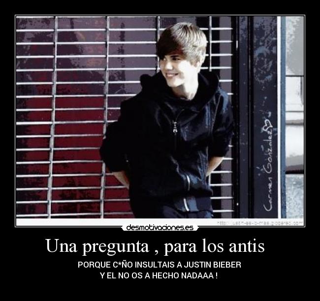 carteles justin bieber desmotivaciones