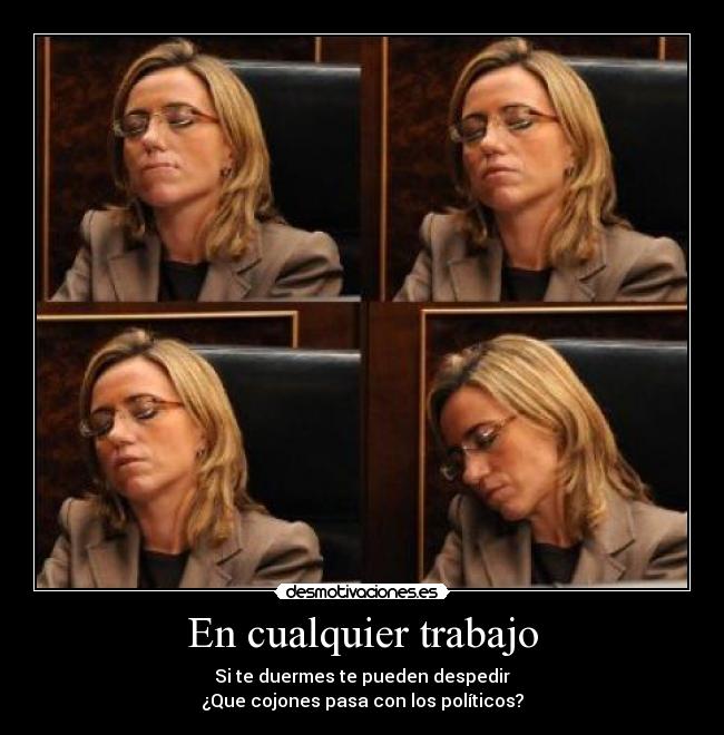 En cualquier trabajo -