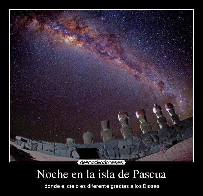 Noche en la isla de Pascua - 