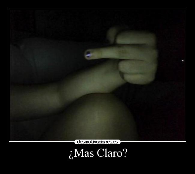 ¿Mas Claro? - 