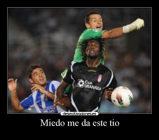 Miedo me da este tio -