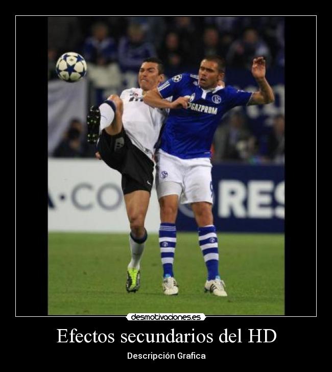 Efectos secundarios del HD - Descripción Grafica