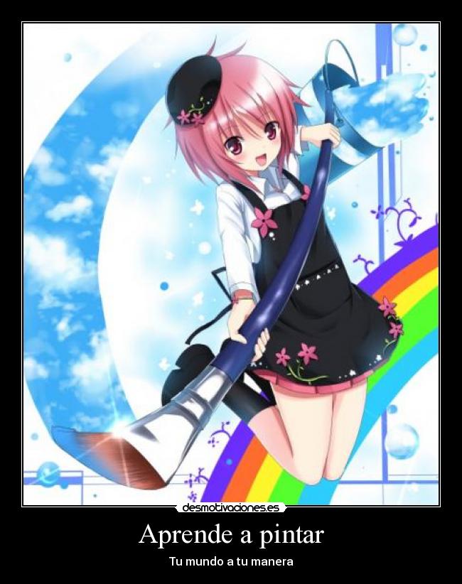 Aprende a pintar - Tu mundo a tu manera