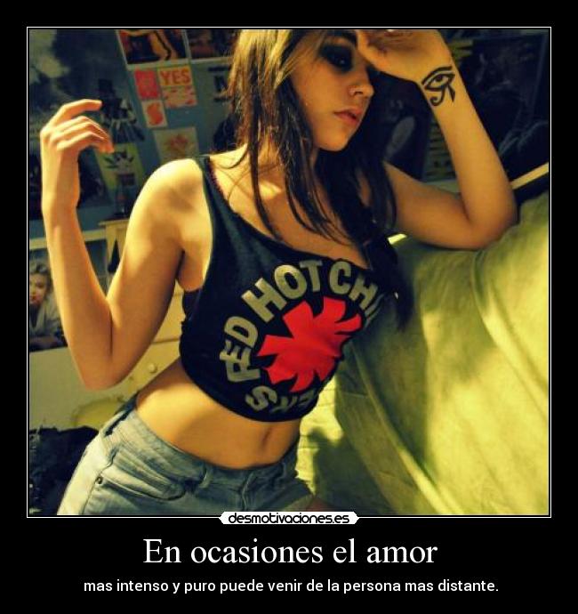 En ocasiones el amor -