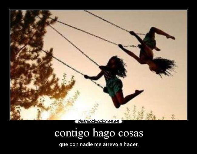 contigo hago cosas - 