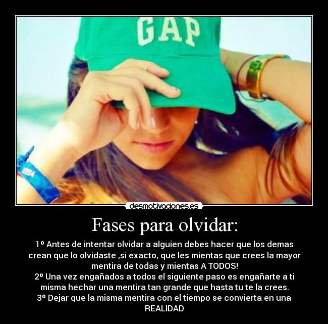 Fases para olvidar: - 