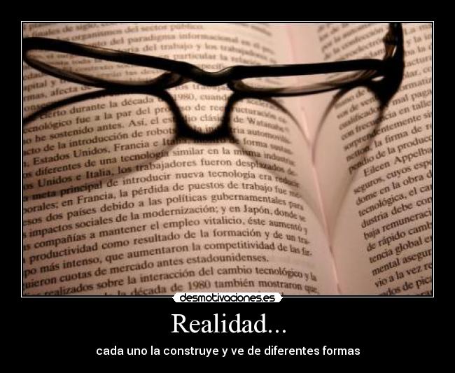 Realidad... - 