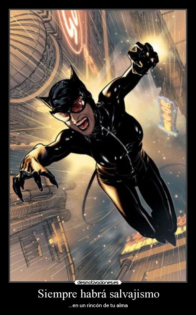 Siempre habrá salvajismo -