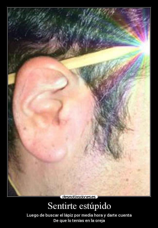 Sentirte estúpido - 