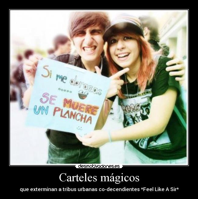 Carteles mágicos - 