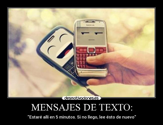 MENSAJES DE TEXTO: - 