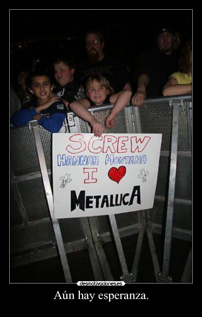 carteles esperanza metallica desmotivaciones