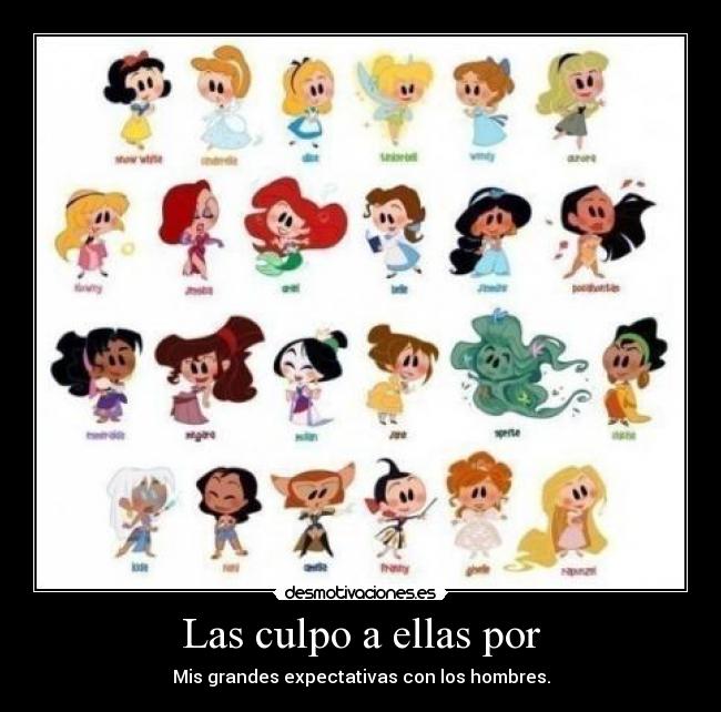 Las culpo a ellas por -