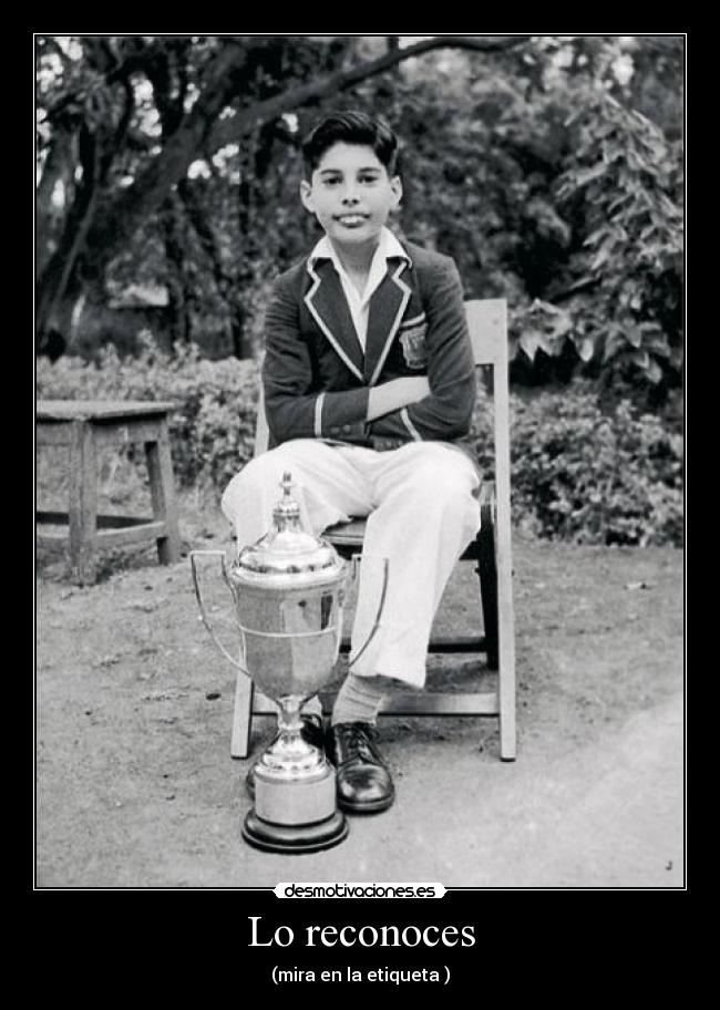 Lo reconoces - (mira en la etiqueta )