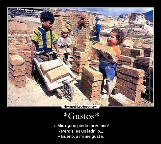 *Gustos* - 