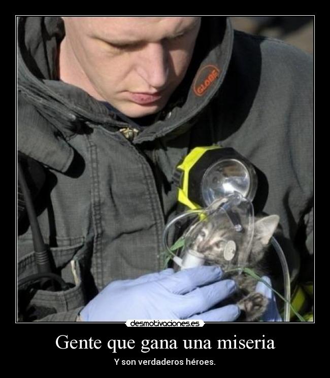 Gente que gana una miseria -