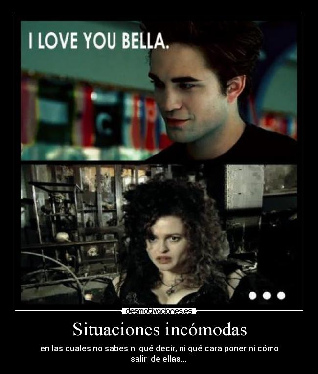 Situaciones incómodas -