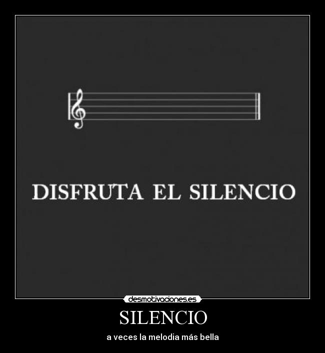 SILENCIO -