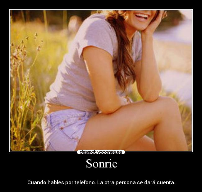 carteles sonrie desmotivaciones