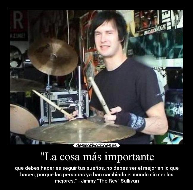 La cosa más importante -