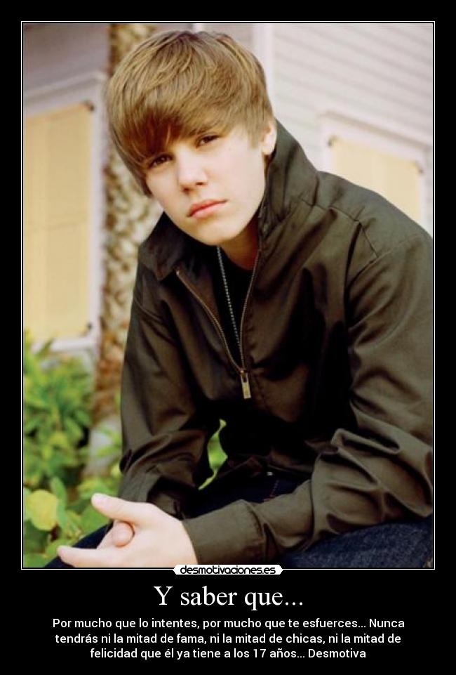 Y saber que... - 