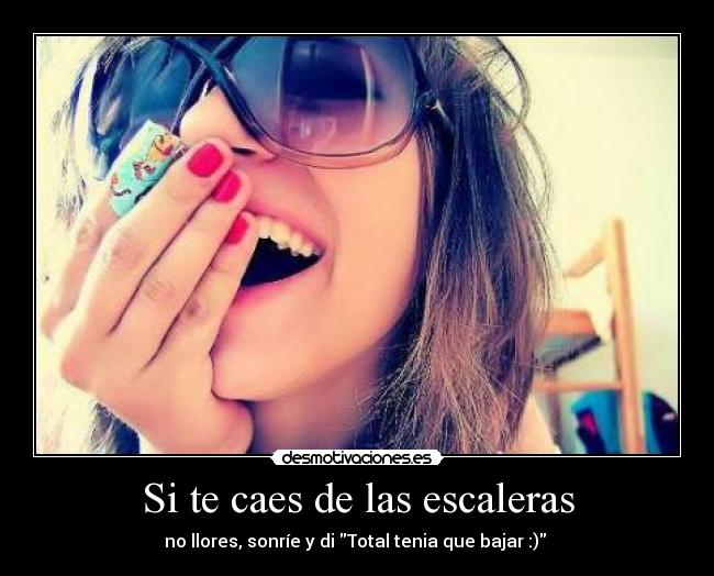 Si te caes de las escaleras - 