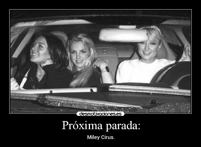 carteles proxima parada desmotivaciones