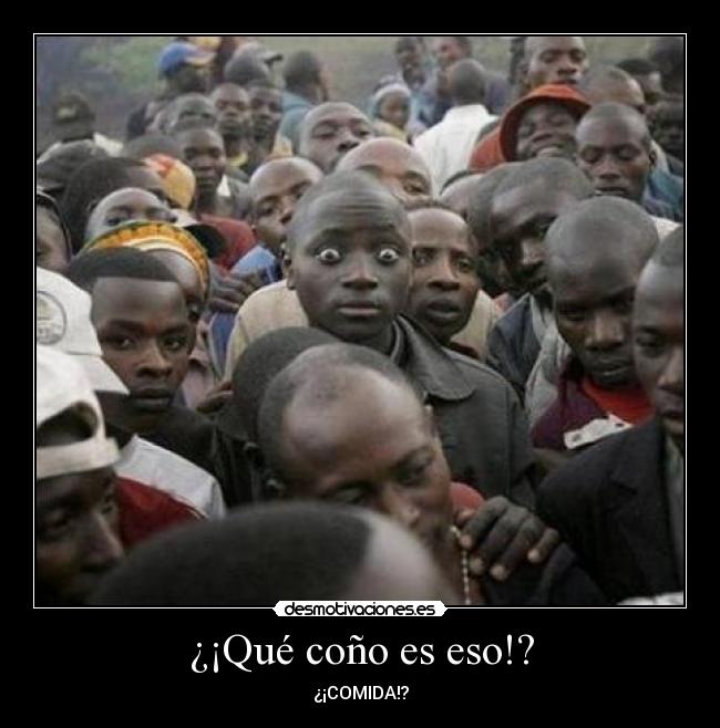 ¿¡Qué coño es eso!? -