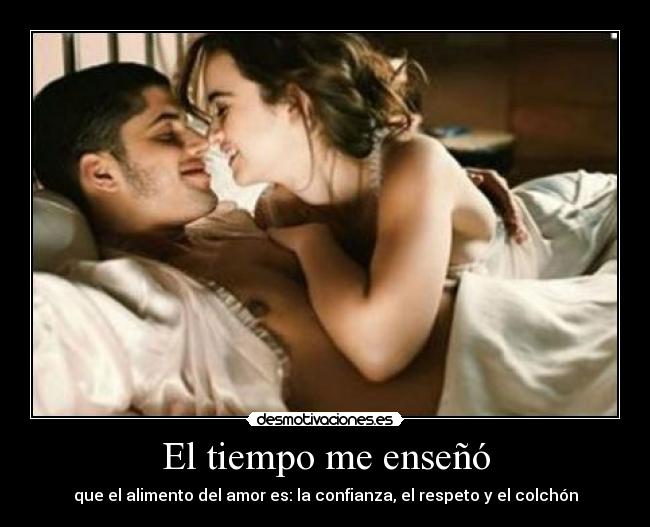 El tiempo me enseñó -