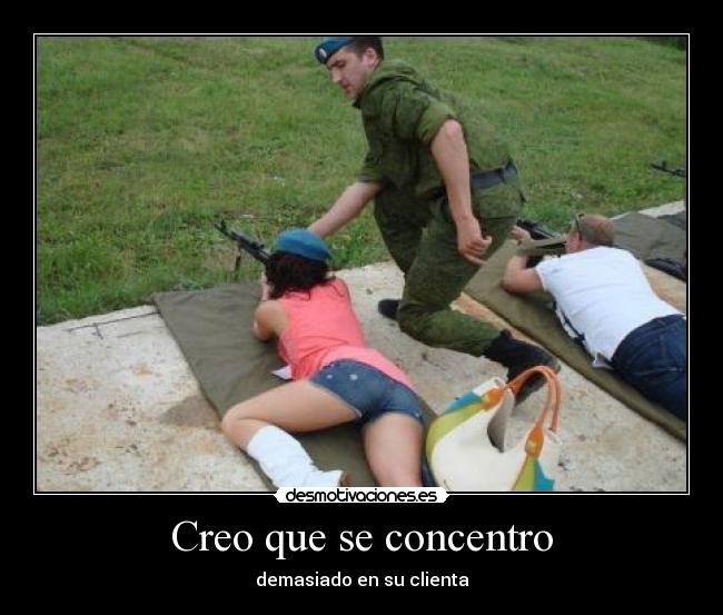 Creo que se concentro - 