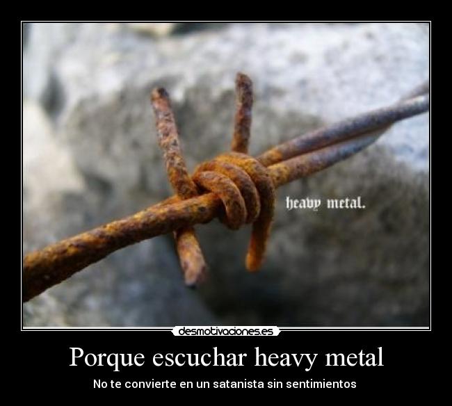 Porque escuchar heavy metal - 