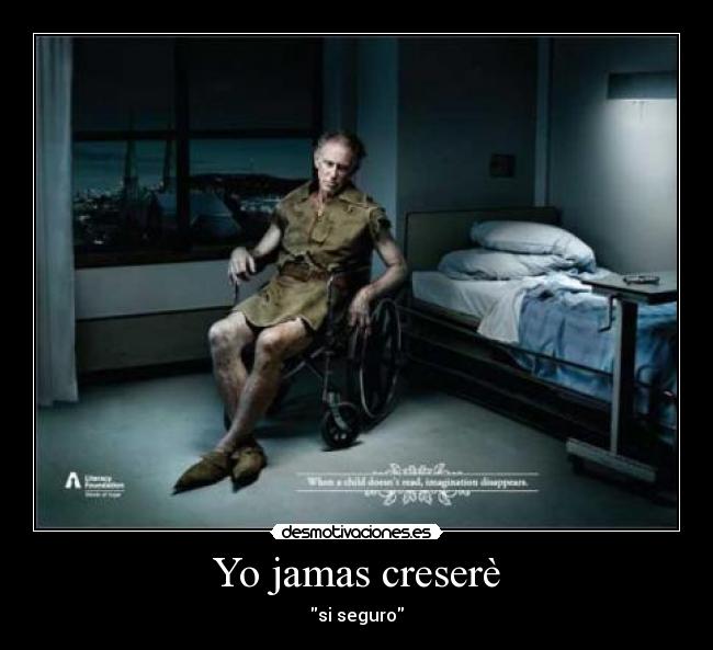 Yo jamas creserè - si seguro