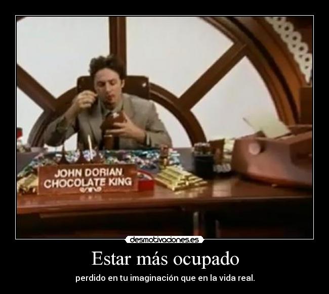 carteles todos estamos mas ocupados nuestro mundo interior desmotivaciones