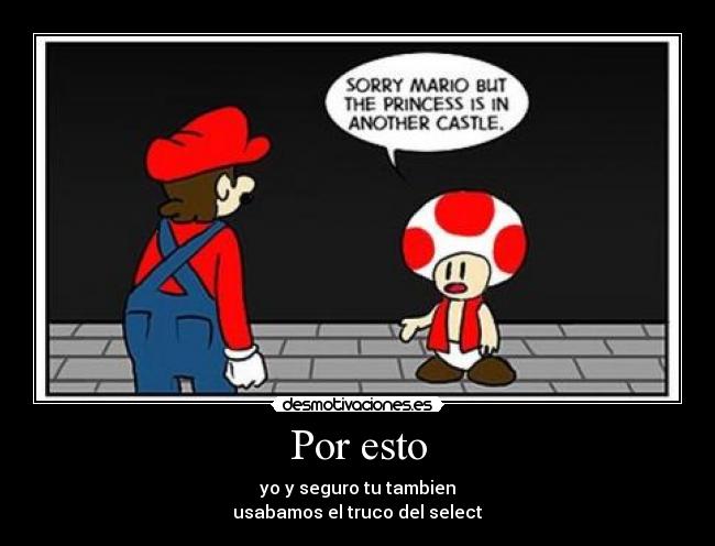 Por esto - yo y seguro tu tambien
usabamos el truco del select