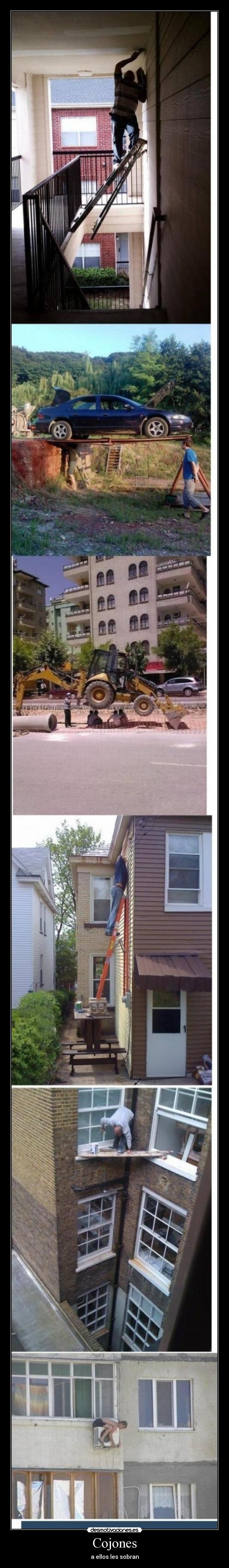 Cojones - a ellos les sobran