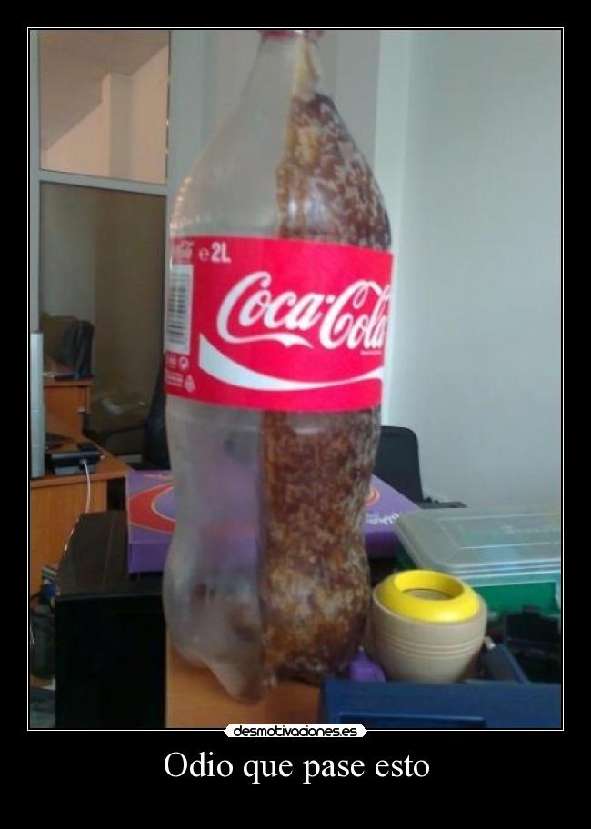 Odio que pase esto -