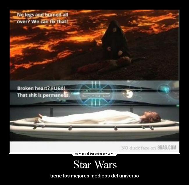 Star Wars - tiene los mejores médicos del universo