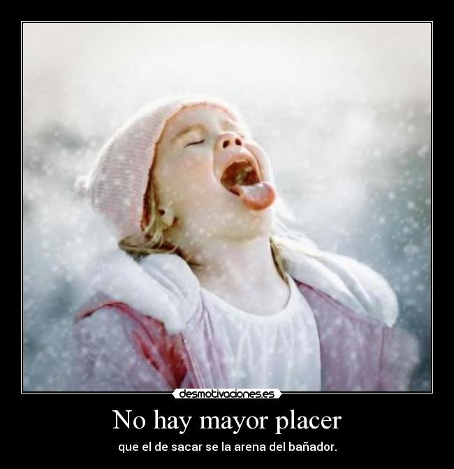 No hay mayor placer - 