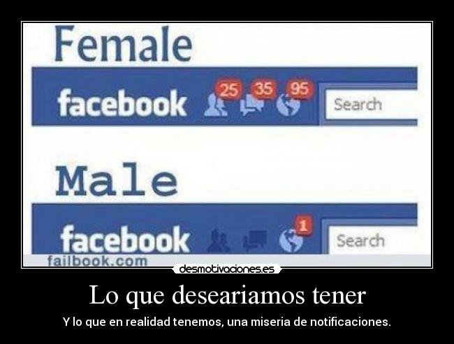 Lo que deseariamos tener -