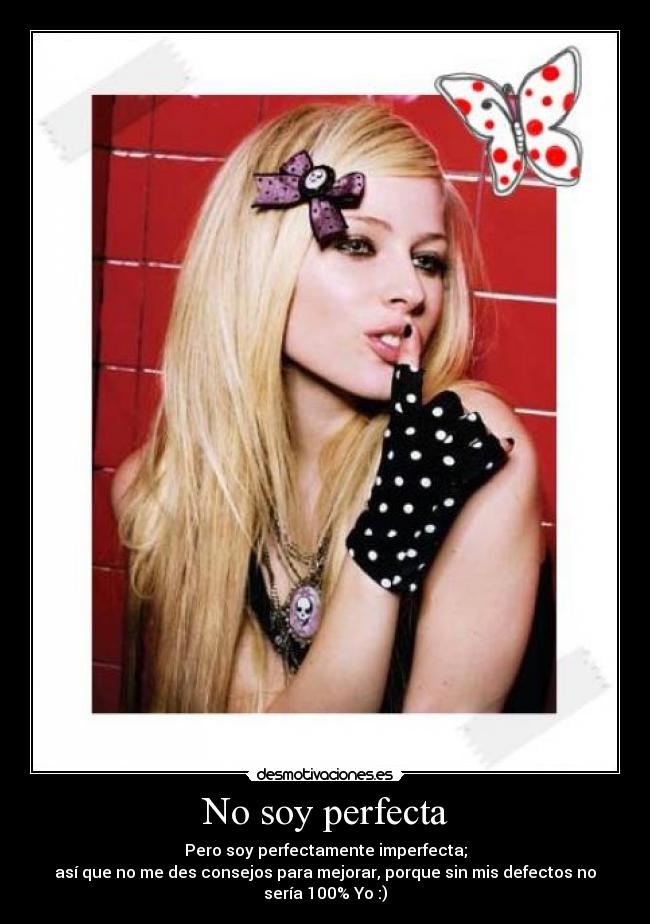 No soy perfecta - 