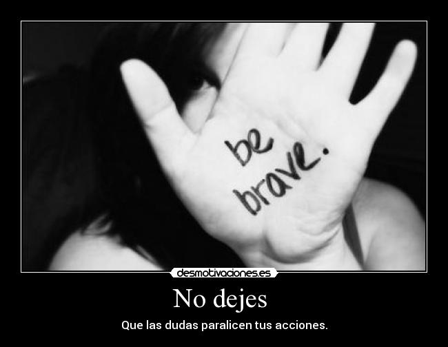 No dejes  - 