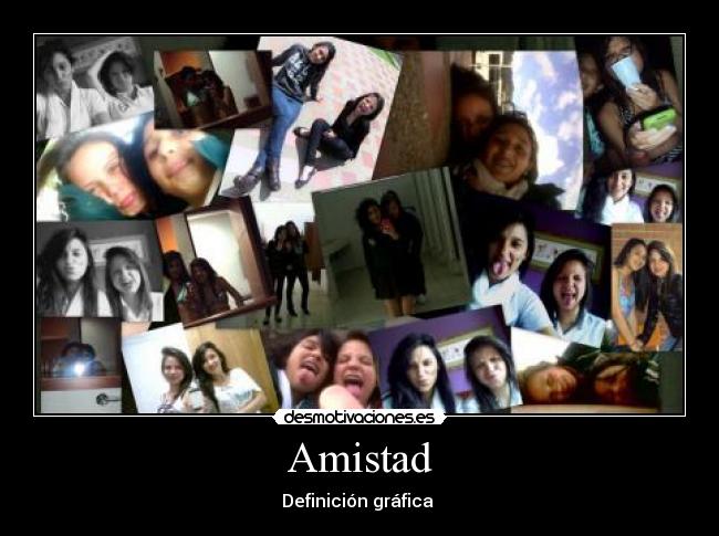 Amistad - Definición gráfica