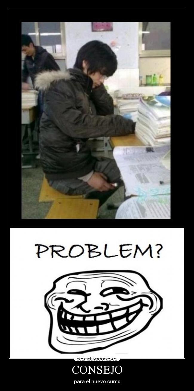 CONSEJO - para el nuevo curso